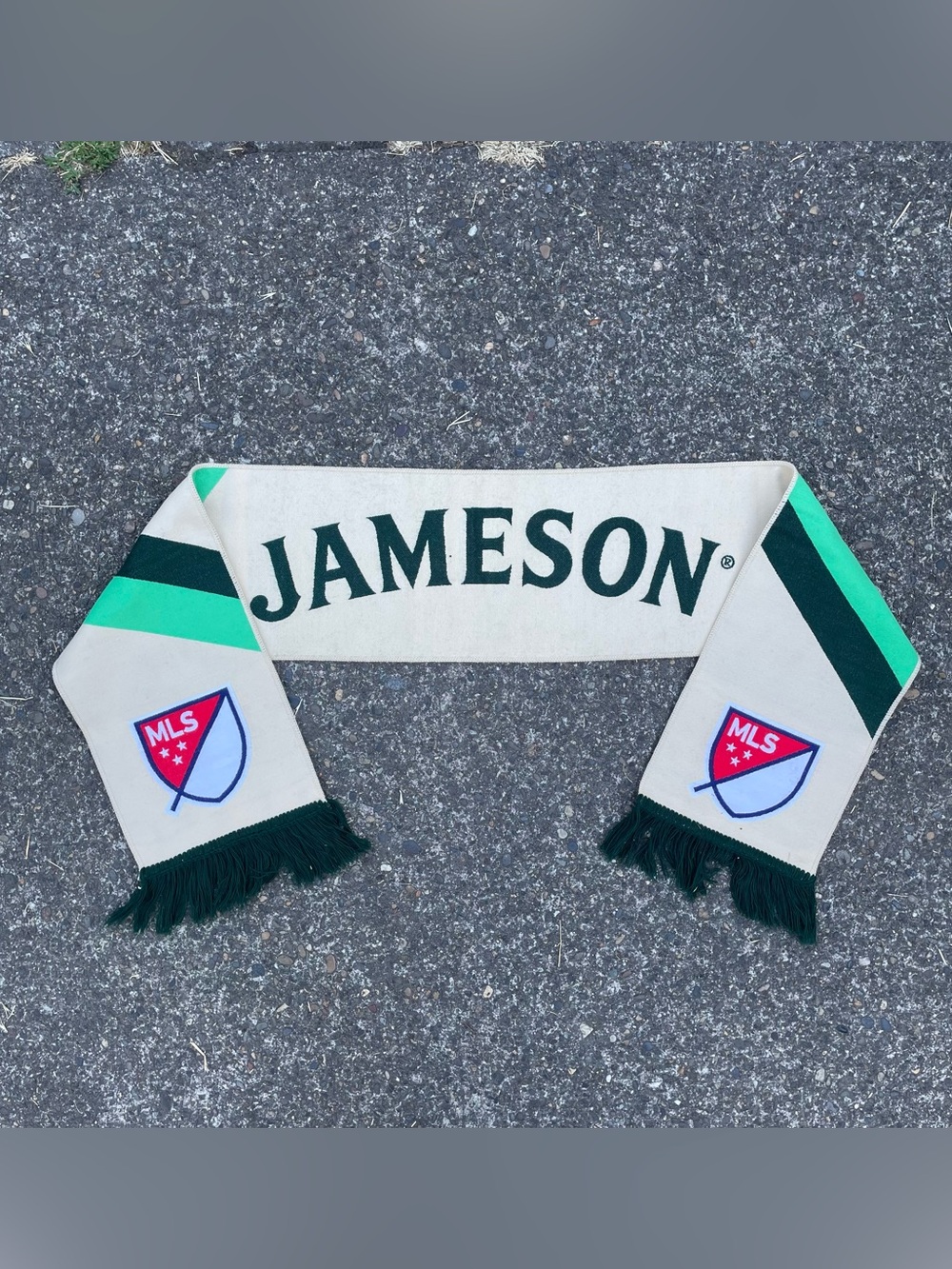 Jameson Irish Whiskey X MLS Portland Timbers scarf